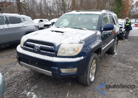 2005 Toyota 4Runner Sr5 Sport V6 from USA, damaged, VIN JTEBU14R858042478